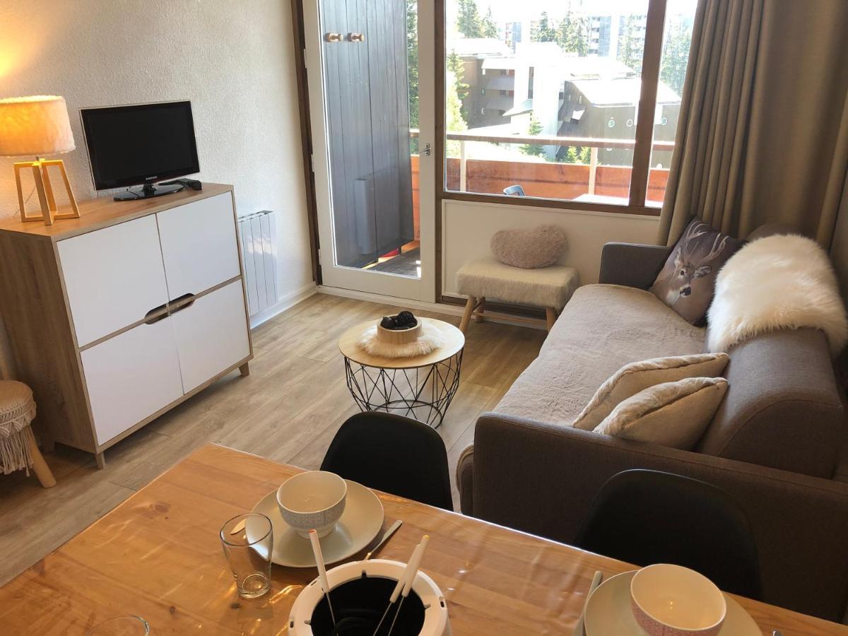 Charmant Studio Cabine Cosy A 100 M Des Pistes 샴루스 외부 사진